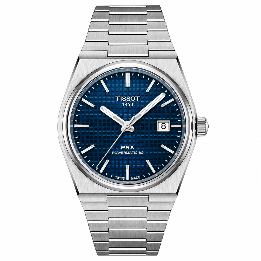 Tissot PRX Tiffany Blue Premium Stainless Steel Watch