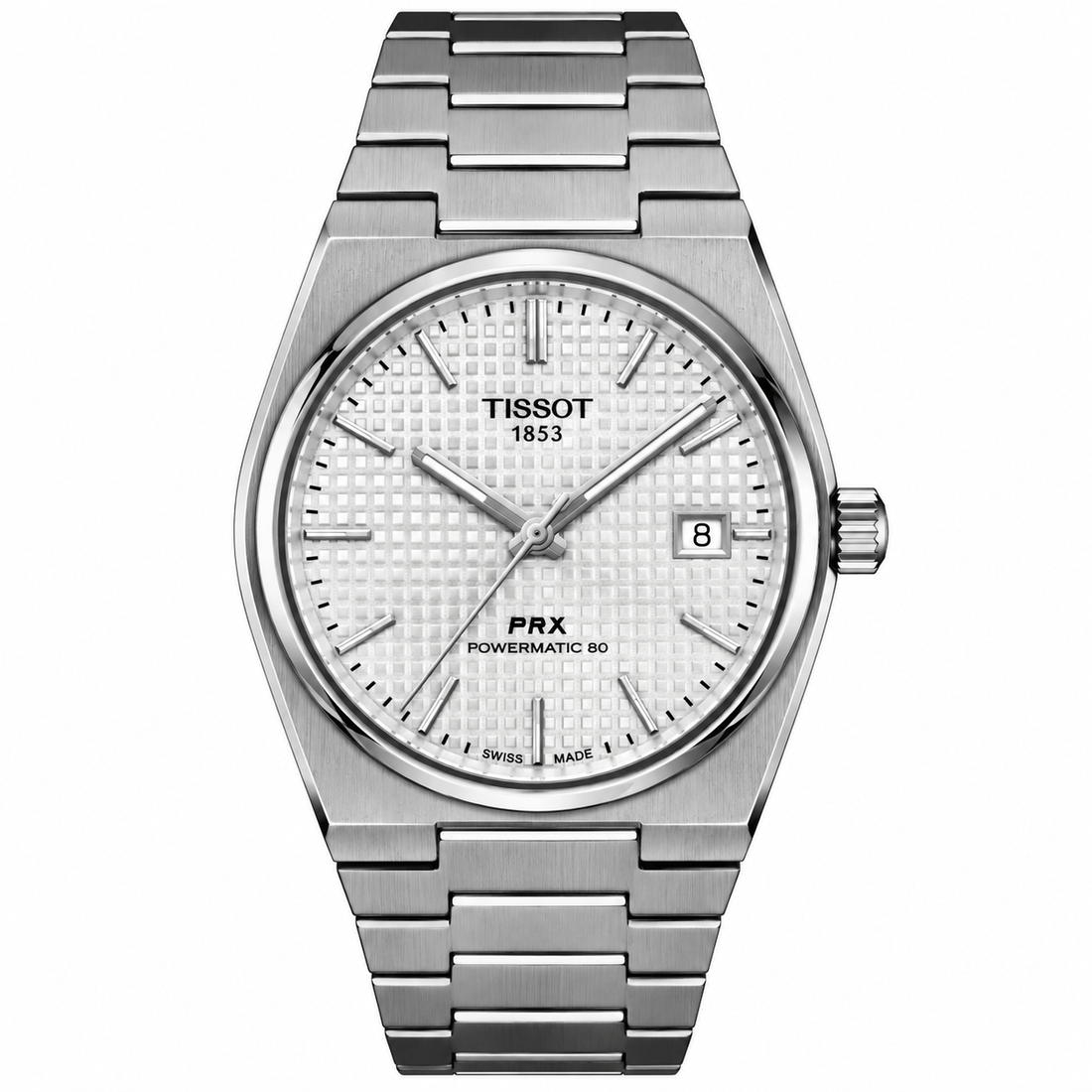 Tissot PRX Tiffany Blue Premium Stainless Steel Watch