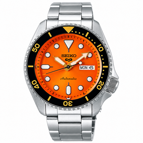 Seiko Premium Sports Orange Dial Watch Limited Edition
