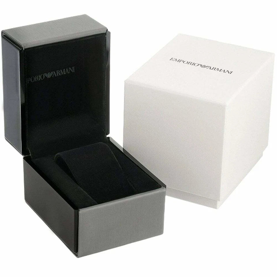 EMPORIO ARMANI Premium Analog Watch for Men – Black Ceramic Strap